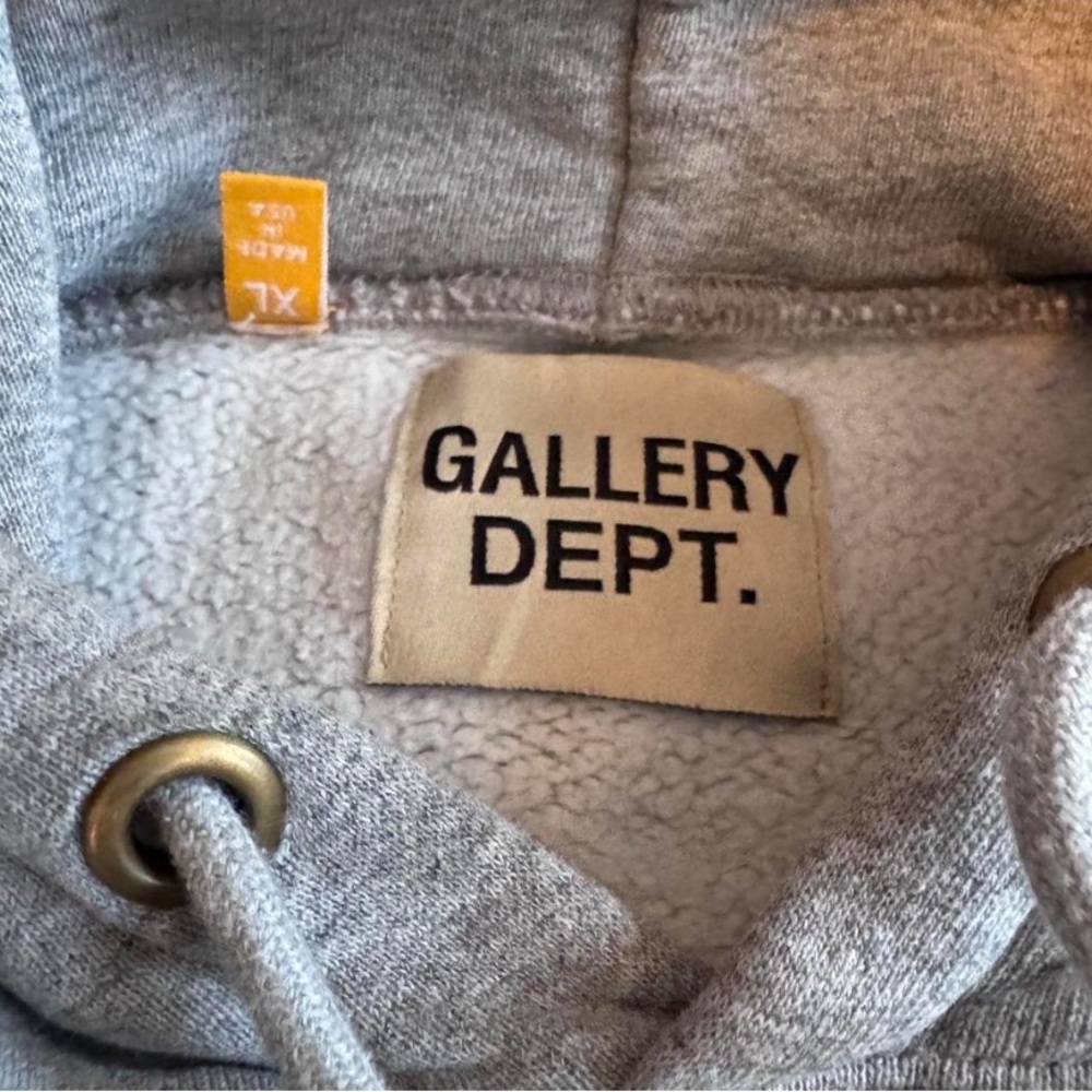 Grey gallery debt. hoodie - Picture 4 of 4